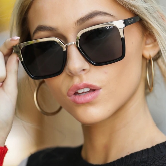 Quay Australia Accessories - Quay Jaclyn Upgrade Colorblock Square Sunglasses